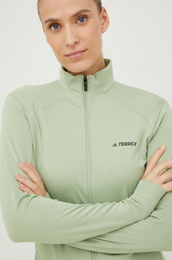 Спортивна кофта adidas TERREX Multi жіноча колір зелений
