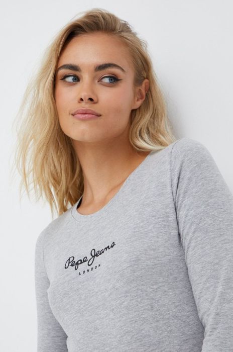 Лонгслів Pepe Jeans жіночий колір сірий (2514214)