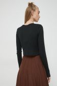 Лонгслів Noisy May Drakey жіночий колір чорний