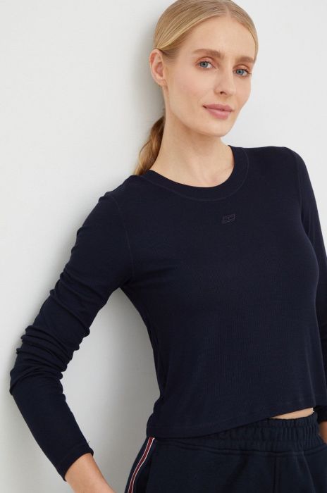 Лонгслів Tommy Hilfiger жіночий колір синій (2816941)