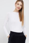 Лонгслів United Colors of Benetton жіночий колір білий (2630180)