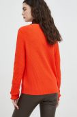 Бавовняний светер Marc O'Polo жіночий колір помаранчевий легкий