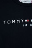 Дитячий бавовняний лонгслів Tommy Hilfiger колір синій (2495127)
