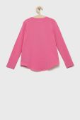 Дитячий лонгслів Guess колір рожевий (2567439)