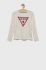Дитячий лонгслів Guess колір білий (2603937)