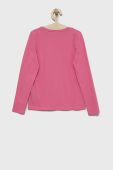 Дитячий лонгслів Guess колір рожевий (2603959)