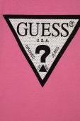 Дитячий лонгслів Guess колір рожевий (2603959)