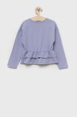 Дитяча кофта United Colors of Benetton з аплікацією колір фіолетовий (2626465)