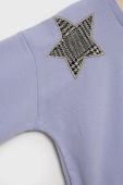 Дитяча кофта United Colors of Benetton з аплікацією колір фіолетовий (2626465)