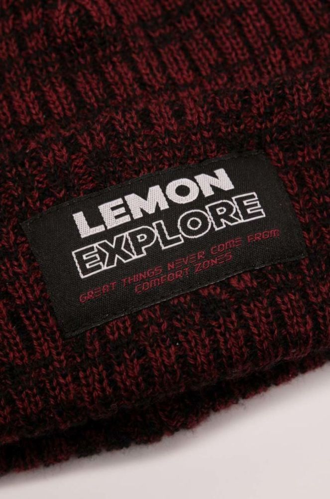 Дитяча шапка Lemon Explore колір червоний фото 2