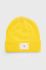 Шапка Only колір жовтий з тонкого трикотажу Шапка Only колір жовтий з тонкого трикотажу