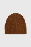 Шапка Only колір коричневий Шапка Only колір коричневий