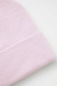 Шапка Only колір фіолетовий з товстого трикотажу