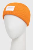 Шапка Only колір помаранчевий з тонкого трикотажу (2655873)