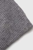 Шапка Vila колір сірий з тонкого трикотажу