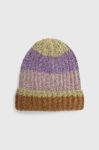 Шапка Pieces колір фіолетовий (2829407) Шапка Pieces колір фіолетовий (2829407)