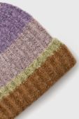 Шапка Pieces колір фіолетовий (2829407)