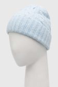 Шапка Pieces колір блакитний (2829409)