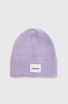Шапка Pieces колір фіолетовий (2854978) Шапка Pieces колір фіолетовий (2854978)
