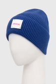 Шапка Pieces колір синій