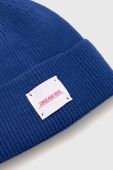 Шапка Pieces колір синій
