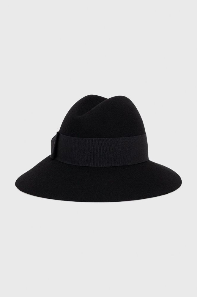 Вовняний капелюх Patrizia Pepe колір чорний вовна (2487216)