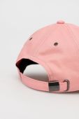 Бавовняна кепка Paul Smith колір рожевий однотонна (2462670)