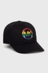 Кепка MICHAEL Michael Kors колір чорний з аплікацією Кепка MICHAEL Michael Kors колір чорний з аплікацією