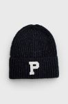 Шапка Pepe Jeans колір синій з тонкого трикотажу (2608100) Шапка Pepe Jeans колір синій з тонкого трикотажу (2608100)