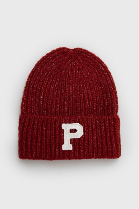Шапка Pepe Jeans колір червоний з тонкого трикотажу Шапка Pepe Jeans колір червоний з тонкого трикотажу
