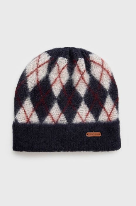 Шапка Pepe Jeans колір синій з тонкого трикотажу (2623578)