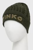 Шапка Pinko колір зелений