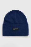 Шапка Superdry колір синій Шапка Superdry колір синій