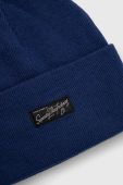 Шапка Superdry колір синій