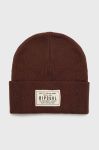 Шапка Rip Curl колір коричневий з товстого трикотажу (3566535) Шапка Rip Curl колір коричневий з товстого трикотажу (3566535)