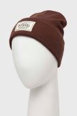 Шапка Rip Curl колір коричневий з товстого трикотажу (3566535)