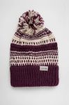 Шапка Dakine Davina Beanie колір фіолетовий з товстого трикотажу Шапка Dakine Davina Beanie колір фіолетовий з товстого трикотажу