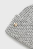 Шапка з домішкою вовни Tommy Hilfiger колір сірий з товстого трикотажу (2655844)