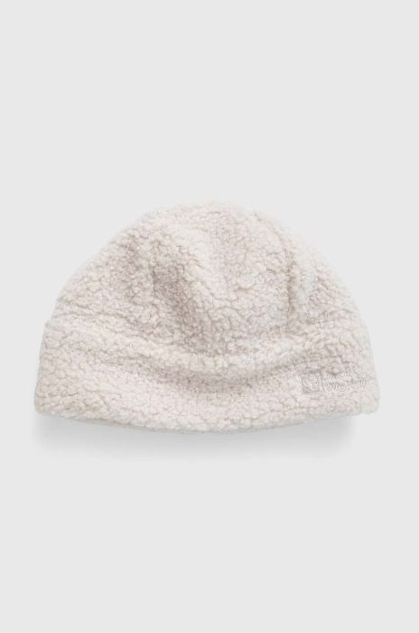 Шапка Jack Wolfskin колір синій з товстого трикотажу (3480959)