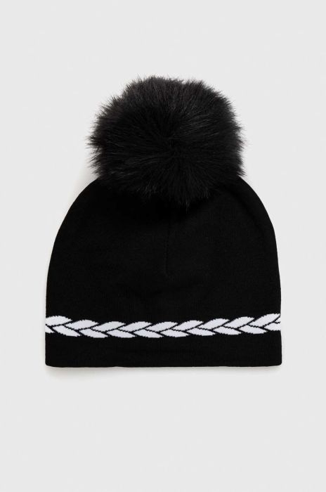 Шапка Newland Sevda колір чорний Шапка Newland Sevda колір чорний