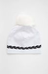 Шапка Newland Sevda колір білий Шапка Newland Sevda колір білий