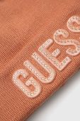 Дитяча шапка Guess колір помаранчевий