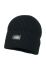 Дитяча шапка Jamiks колір чорний з товстого трикотажу