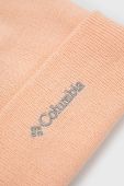Дитяча шапка Columbia колір помаранчевий з товстого трикотажу (2608156)