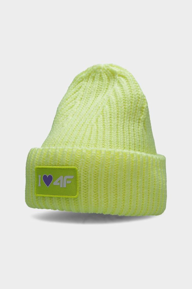 Дитяча шапка 4F колір зелений