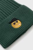 Дитяча шапка Name it колір зелений