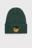 Дитяча шапка Name it колір зелений з товстого трикотажу (2723319)