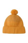 Дитяча вовняна шапка Reima колір жовтий з товстого трикотажу вовна