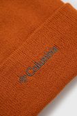 Дитяча шапка Columbia колір помаранчевий з товстого трикотажу (2608162)