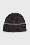 Шапка Tom Tailor колір чорний з тонкого трикотажу